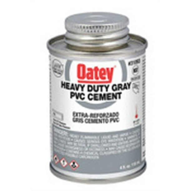 Oatey 31093 4 Oz Gray Pvc Heavy Duty Cement