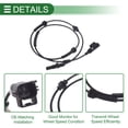 thumbnail image 4 of ABS Wheel Speed Sensor ABS Sensor Anti-lock Braking System Sensor No.LR114879/K8D29E731AA for Land Rover Discovery Sport 15-17 Left Front Right Front, 4 of 7