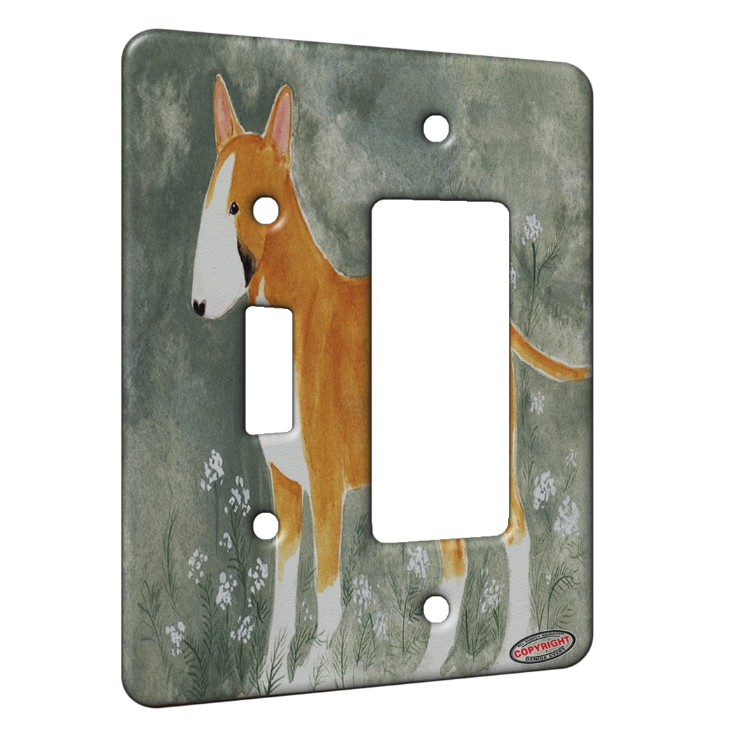 KuzmarK™ 2 Gang Single Toggle / Single Duplex Rocker Wall Plate ...
