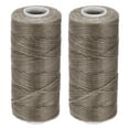 thumbnail image 1 of Unique Bargains Light Coffee Polyester Waxed Leather Sewing Thread, 55 Yards, 2 Pack, 1 of 6