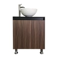 thumbnail image 4 of Mueble Gabinete para Baño De Lujo (Negro Mate/Nogal Neo), 4 of 5