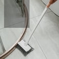 thumbnail image 6 of Tile Tub Scrubber Brush with  16.9" Long Handle-No Scratch Shower Scrubber for Cleaning Bathroom Kitchen Toilet Wall,Bathtub,Sink,Grey, 6 of 8