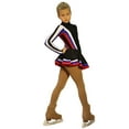 thumbnail image 3 of IceDress Figure Skating Dress - Thermal - Star (Triple Color), 3 of 5