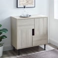 thumbnail image 2 of Addison 30" Modern Accent Cabinet in Natural Birch/Magenta Interior, 2 of 5