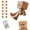 Beige-3.14", variant on Wooden Man Wooden Man Figurine for Car Dashboard Handmade Car Dashboard Accessories with 12pcs Expressions Funny Cars Ornaments Wood Desktop Decor Christmas Gifts