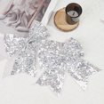 thumbnail image 3 of Large Sequins Hair Bow Clip 7 Inch Glitter hair Clip Kids Girls Women Elegant Bowknot Hair Accessories for Dating Party Halloween Christmas, 3 of 7