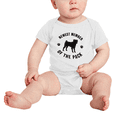 thumbnail image 2 of Newest Member of The Pack Pug Dog Funny Baby Jumpsuits Boy Girl, 2 of 5