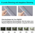 thumbnail image 5 of TOHETO Rechargeable A4 LED Light Box for Tracing, Wireless Light Drawing Board up to 8860 Lux Super Bright Light Pad for Cricut Weeding Vinyl, 5 of 8