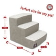 thumbnail image 2 of Majestic Pet Villa Pet Stairs 3 Steps Vintage Machine Washable Removable Cover 18" x 16" x 15", 2 of 5