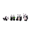 thumbnail image 1 of Bewildely decorativa de Panda de 4 Uds., adornos lindos, accesorio de Animal, miniaturas de simulación de paisaje, regalo de Micro Decoración del hogar Grande, 1 of 6