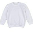 thumbnail image 2 of Leveret Kids Toddler Boys Girls Long Sleeve Sweatshirt White Size 6 Years, 2 of 3