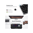 thumbnail image 4 of Team Wolf X20 Bluetooth mechanical Keyboard BT3.0 RGB Backlight for iOS Android Windows, 4 of 9
