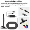 thumbnail image 2 of Antena de TV para Interiores, Compatible con Smart TV, 4K 1080p, con Amplificador de Señal para Canales Locales, Alta Ganancia., 2 of 6