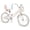 Pink, variant on OLAKIDS 12 14 16 18 Inch Toddlers Bike with Training Wheels Doll Seat Basket Adjustable Seat and Handlebar, Handbrake and Coaster Brake, Children's Bicycle for Girls