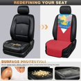 thumbnail image 5 of Eheartsgir Front Seat Covers Antigua And Barbuda Flag Decoration 2 Pack Car Front Seat Covers Quilted Design for Vans Non-Slip Quilted Padded Fabric Car Seat Covers, 5 of 7