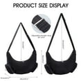 thumbnail image 2 of Duryarhall Women Crescent Shaped Single Shoulder Crossbody Bag Waterproof Design Casual Hobo Bag, 2 of 5