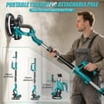 Drywall Sander with Vacuum Dust Collector 1000W Digital Display ...