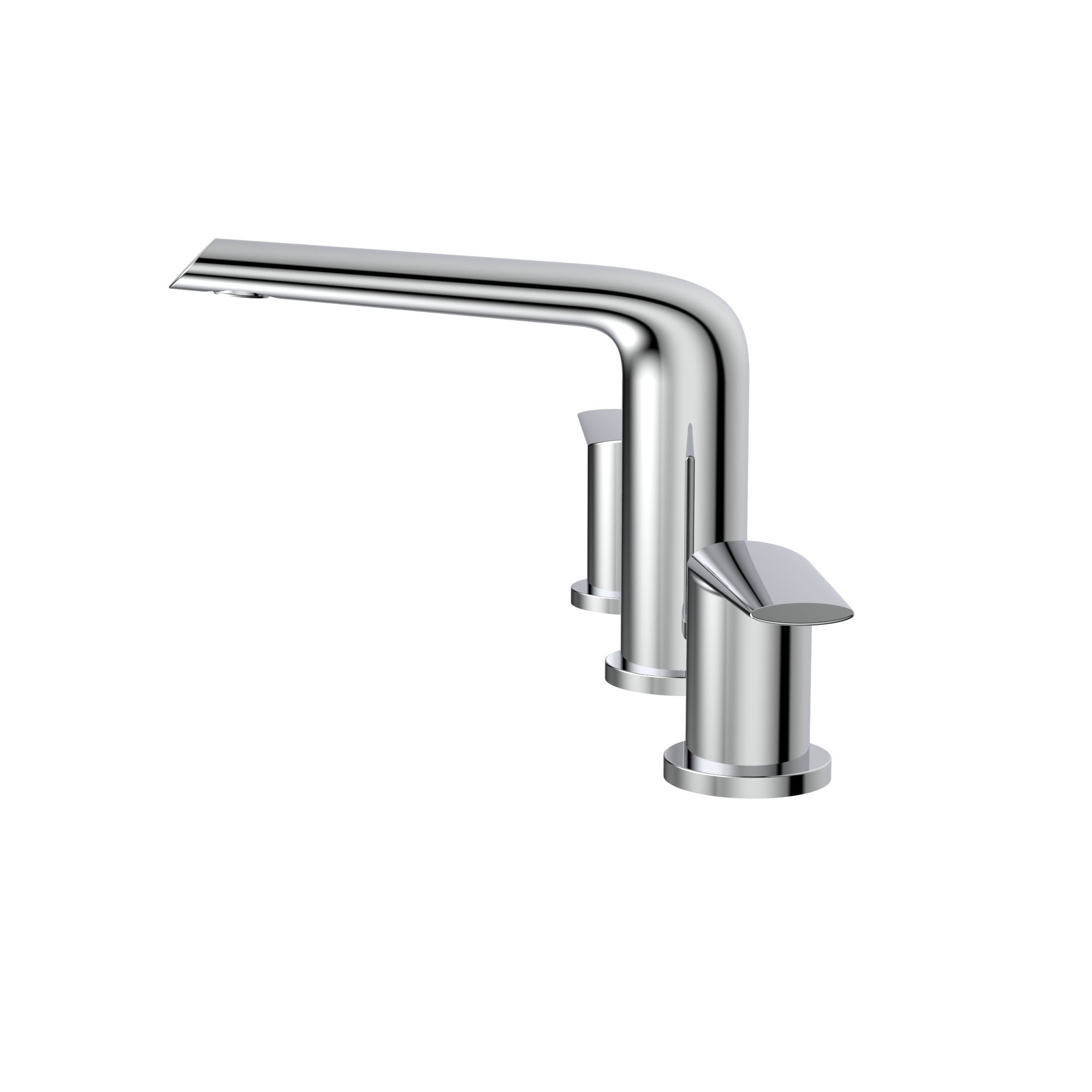 Belanger OPA79CCP Two-Handle Widespread Bathroom Faucet with Drain Assembly, Polished Chrome
