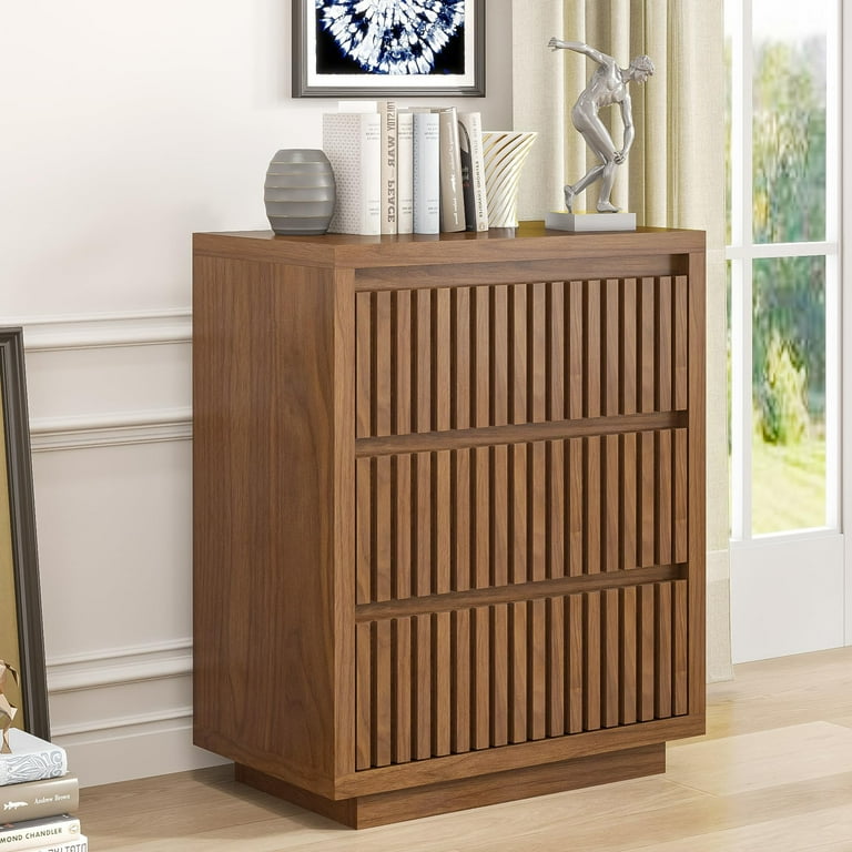 brown small dresser Carrington Cherry Wood 6-Drawer Low The small dresser cabinet offers convenient storage for diverse needs Small Sacristia Rustic Dresser