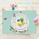 thumbnail image 2 of Bunny Placemat Rabbit Beach Easter Linen Placemat For Spring Farm Seasonal Decoration Holiday Table Mats, 2 of 5