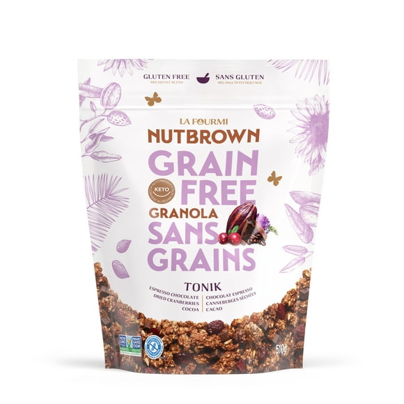 Nutbrown Tonik, gluten free granola (510g)