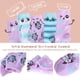 thumbnail image 5 of Calcetines Peludos de Unicornio para Mujer EBMORE, 5 Pares, Calidez y Comodidad, 5 of 7