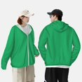 thumbnail image 4 of Lsque Forestgreen Pattern UPF 50+ Lightweight Sun Protection Men's Women's Long Sleeve Shirt, Hoodie Performance -Large, 4 of 7