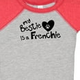 thumbnail image 4 of Inktastic Bestie Frenchie Boys or Girls Baby Bodysuit, 4 of 5