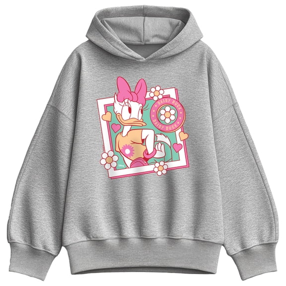 Disney - Daisy Frame - Women's Oversized Fleece Hoodie Sweatshirt