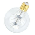 thumbnail image 4 of Antique LED Light Bulb 3W G95 E27 Globe Round Bulb for Festive Decoration 85‑265V Warm Light, 4 of 8