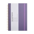 thumbnail image 2 of CoreLiving Professional A5 Spiral Journal Notebook Hardcover College Ruled Lined 200 Pages 6.3"x8.6" for Writing Taking Notes at Work Women Men Purple, 2 of 9