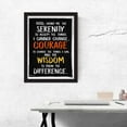 thumbnail image 3 of Serenity prayer EXTRA LARGE high QUALITY wall art perfect for decorating kitchens homes bathrooms bedrooms hallways, 3 of 3