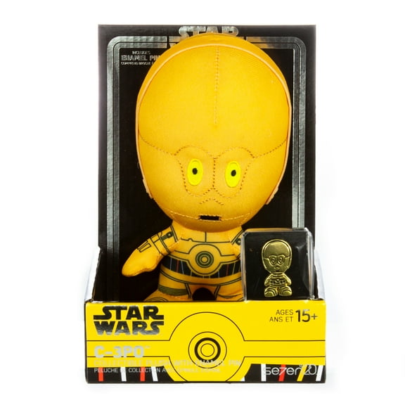 C-3PO 7" Plush & Pin Set
