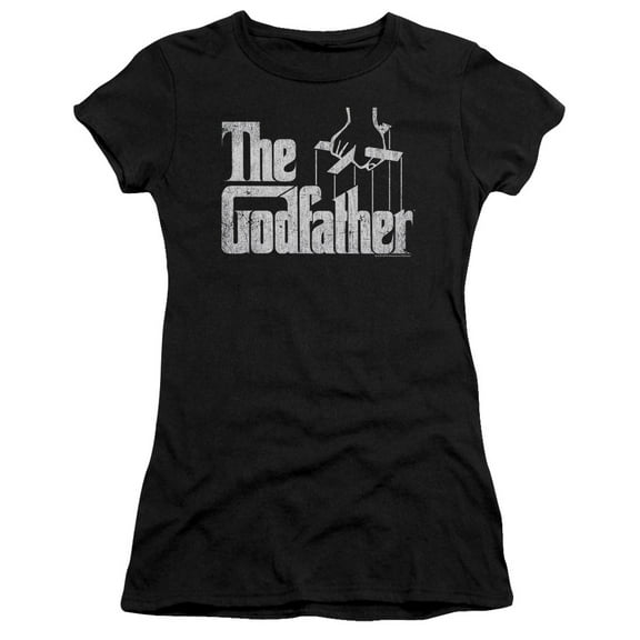 Godfather - Logo - Juniors Teen Girls Cap Sleeve Shirt - X-Large