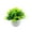green, variant on Simulated Quadruped Grass Hemisphere - Lifelike Decorative Plant, Lightweight & Durable, PP Plastic Material