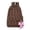 Brown, variant on Lusa Corduroy Bow Print Backpacks for Students Preppy 15 Inch Large Capacity Double Shoulder Schoolbag Trendy Versatile Lightweight Casual Back to School Season Bookbag White One Size