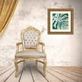 thumbnail image 3 of Popp, Grace 15x15 Gold Ornate Wood Framed with Double Matting Museum Art Print Titled - Velvet Palm IV, 3 of 4