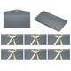 thumbnail image 1 of Uxcell 20 Pack Sobres para Tarjetas de Felicitación con Lazo de Cinta, Almacenamiento de Artículos Pequeños, Soporte de Tarjeta Vintage, Gris Negro, 1 of 7