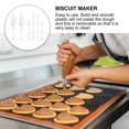 thumbnail image 4 of HINTRMENT 16Pcs Cake Making Supplies Cookie Press Kit Food Grade Plastic Icing Tips For Baking Home Use, 4 of 5
