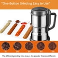 thumbnail image 5 of Electric Coffee Bean Grinder, 400g/14oz, Enhanced Chamber, 300W Motor, 10-Sec Grinding for Spices, Grains, Nuts, Dry Food, One-Touch, 5 of 11