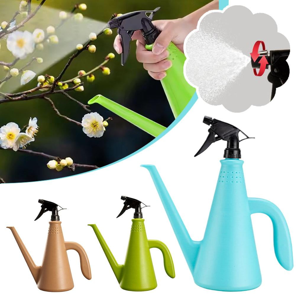 Watering Can, 11.51 x 10.72 in, Dual-Use Shower & Stream Spout, Ergonomic Handle for Indoor Plants and Garden Beds