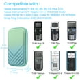 thumbnail image 2 of Fintie Graphing Calculator Carrying Case for Texas Instruments TI-Nspire CX II CAS/Tl-Nspire-CX-ll, TI-84 Plus CE/TI-84 Plus Color Graphing Calculators - with Mesh Pockets, Pen Slots, 2 of 7