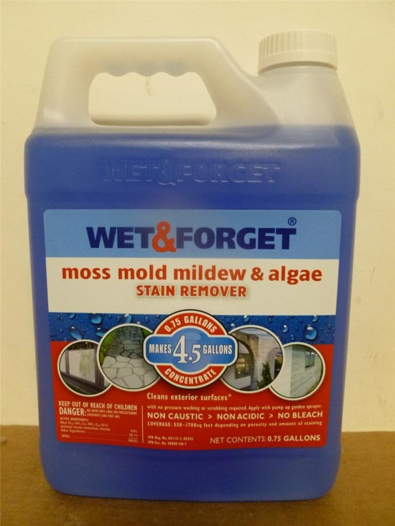 Wet and Forget 800003 Wet And Forget Moss Mold Mildew Algae Stain Remover 