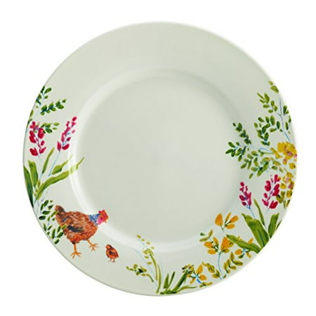 Paula Deen 16 Piece Stoneware Dinnerware Set Garden Rooster