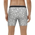 thumbnail image 2 of Men's Boxer Briefs, Dice Cubes Soft and Breathable Mens Underwear Boxer Briefs With Widen Waist, 2 of 5