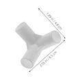 thumbnail image 2 of LIFKOME 36Pcs Lightweight Plastic Frame Connector for Canopy Tent Replacement Parts with Right Angle Design, 2 of 8