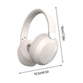 thumbnail image 3 of Back to School Savings! JOGZMZ Bluetooth Headphones Wireless Earbuds Over Ear Bluetooth Wireless Headphones Intelligent Noise Reduction HiFi Stereo Foldable Lightweight Headset with Bass, 3 of 8