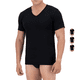 thumbnail image 1 of Playera Cuello V Negro Trueno 3 Piezas Trueno E300 VN, 1 of 3