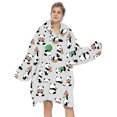 thumbnail image 1 of LLC Cozy Winter Hooded Fleece Blanket Sweatshirt, 1 of 5