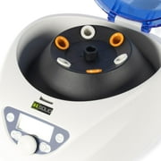 U.S. Solid Benchtop Centrifuge 6 x 1.5-5ml/7ml/10ml/15ml 300-5000 RPM 2600xg RCF Desktop PRP Lab Centrifuge Machine White Color